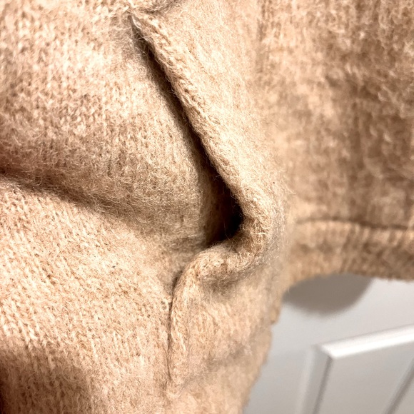 Vintage Amazing 100% Wool Sweater Vest From Caldwell For TipTop Sz S Zip front - Picture 7 of 13